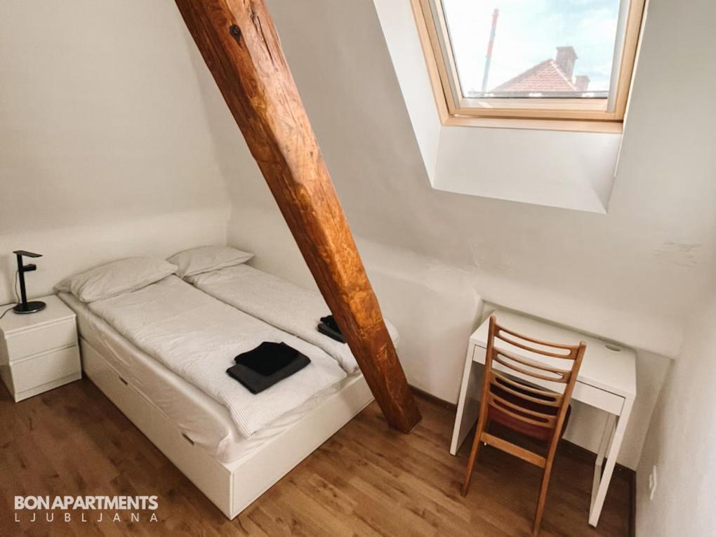 Huge Bbq Garden 2, Spacious Flat, Ac, Free Parking 2 Любляна Екстер'єр фото